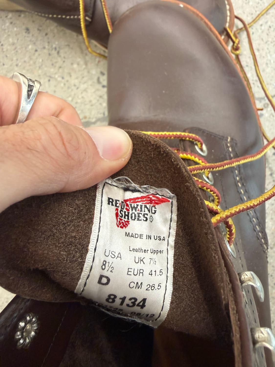 레드윙플레인토부츠265 상품이미지4