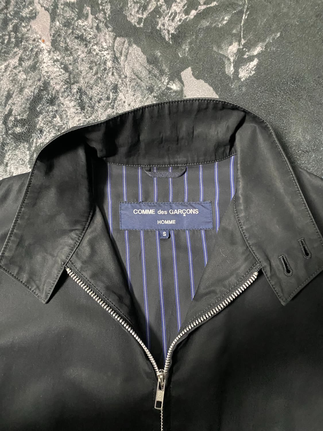 꼼데가르송 옴므 해링턴 바루쿠다 자켓 상품이미지2