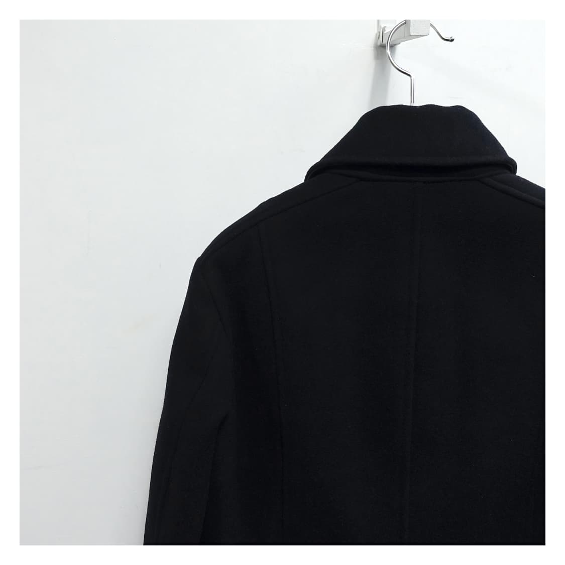 [46] SHELLAC 쉘락 블랙 더블버튼 레더 포켓 아티잔 나폴레옹자켓 상품이미지8