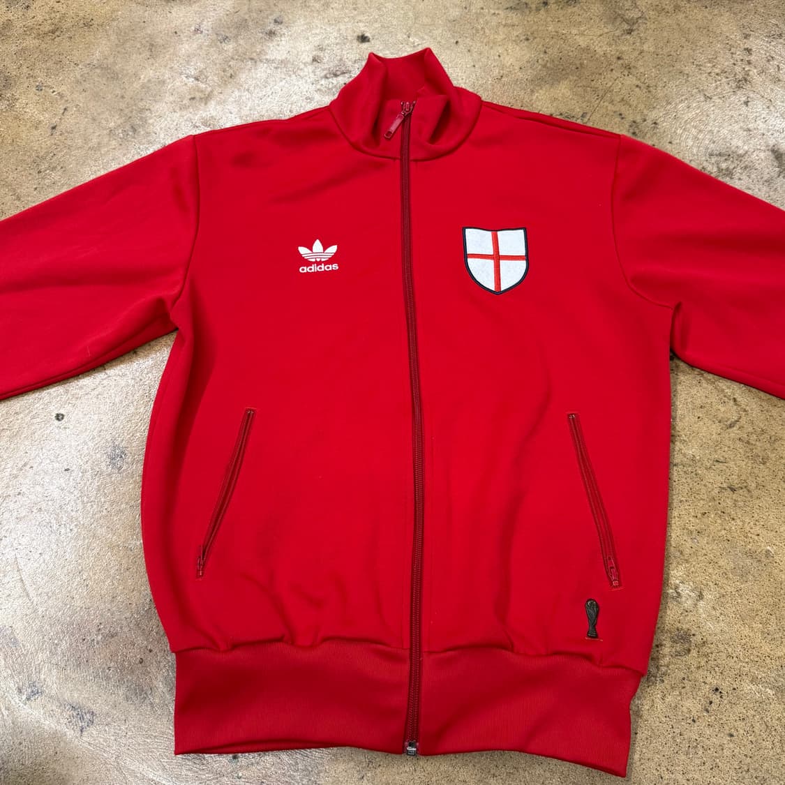 [정품/S] 아디다스 파이어버드 잉글랜드 월드컵 트랙탑 져지 b10 상품이미지3