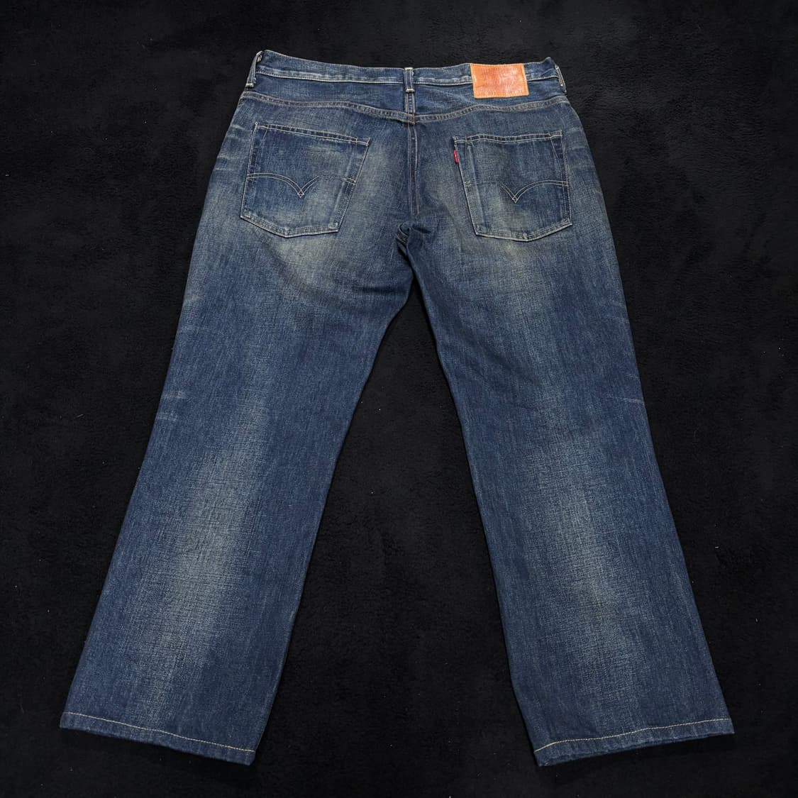 36 리바이스551 made in japan 진청 워싱 셀비지 데님팬츠 상품이미지4