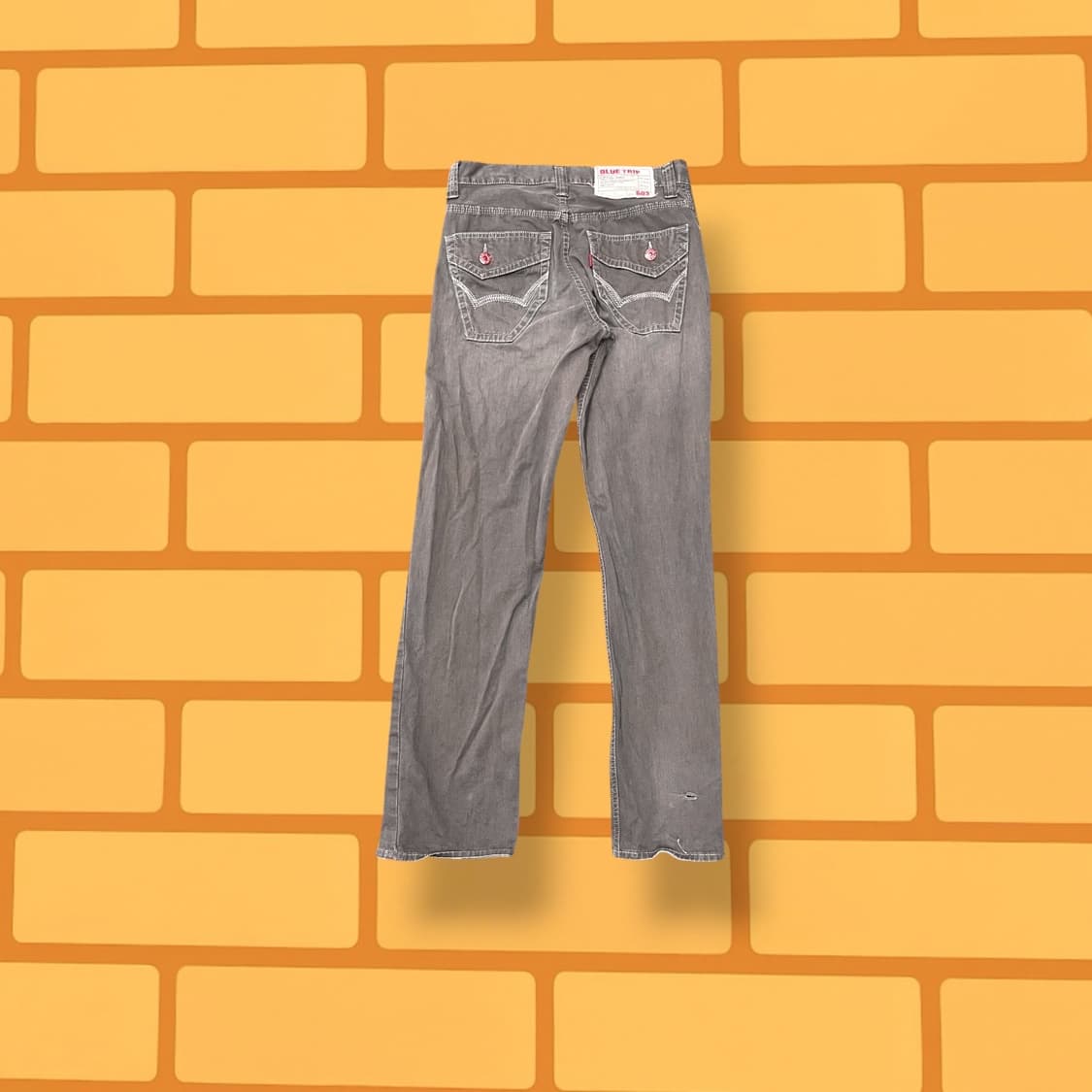 에드윈 503 브라운 코튼 팬츠 (32) 상품이미지1