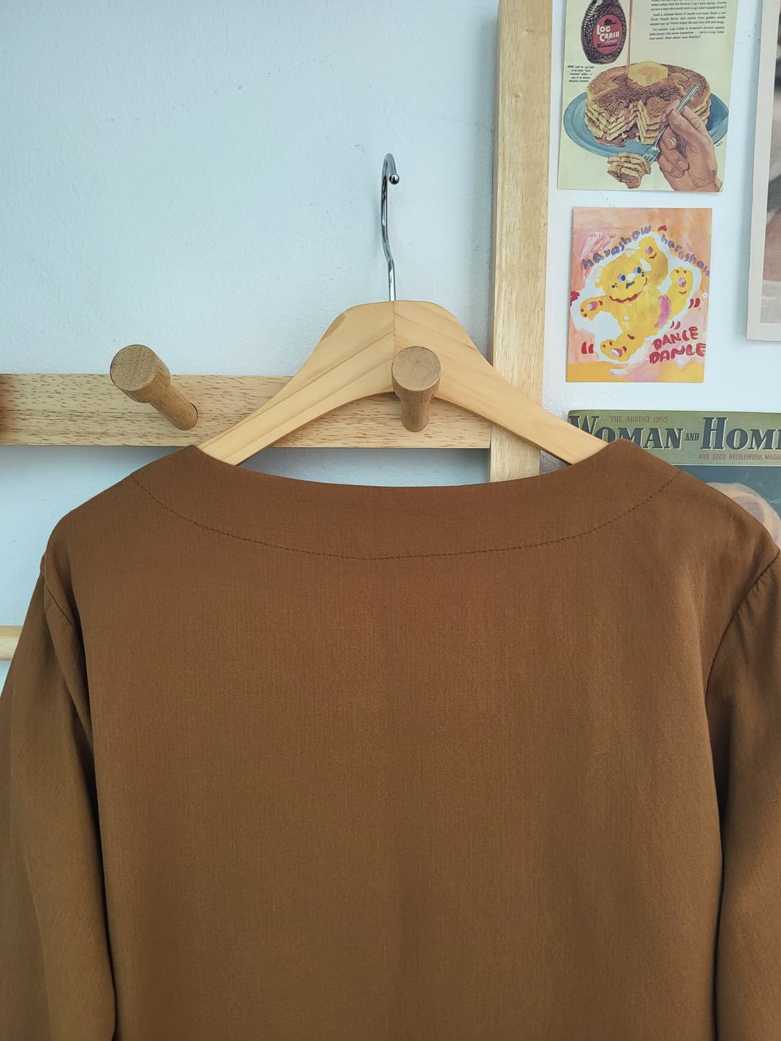 레이어드 체크 원피스 상품이미지5