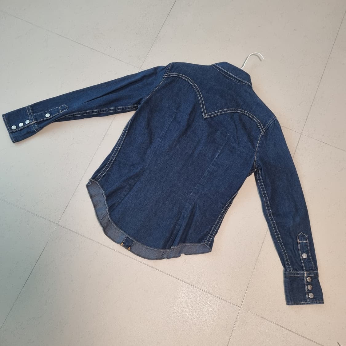 리바이스 여성 데님 웨스턴 셔츠 상품이미지4