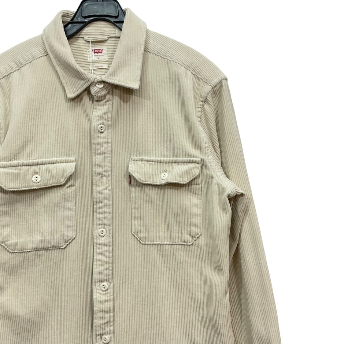 Levi’s Ivory Cord Work Shirt 상품이미지3