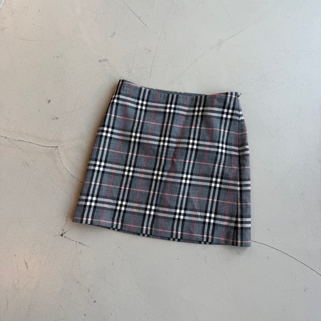 버버리 블루라벨 노바체크 스커트 상품이미지2