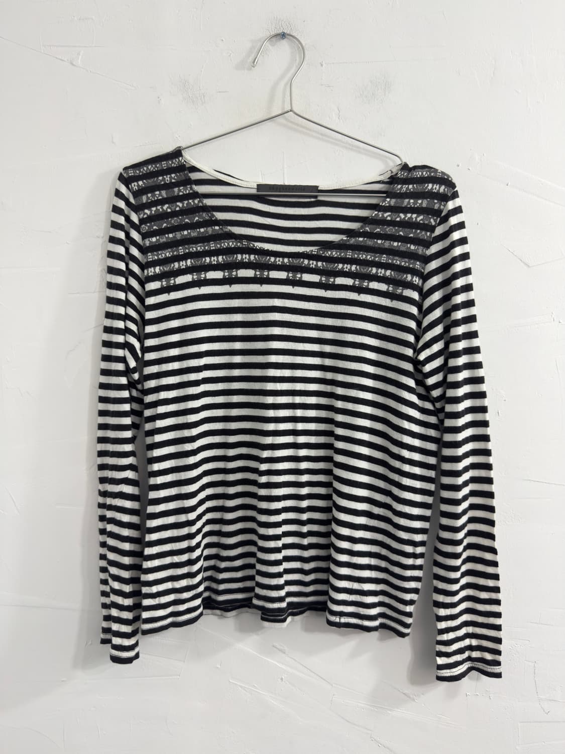 printing stripe longsleeve 상품이미지1