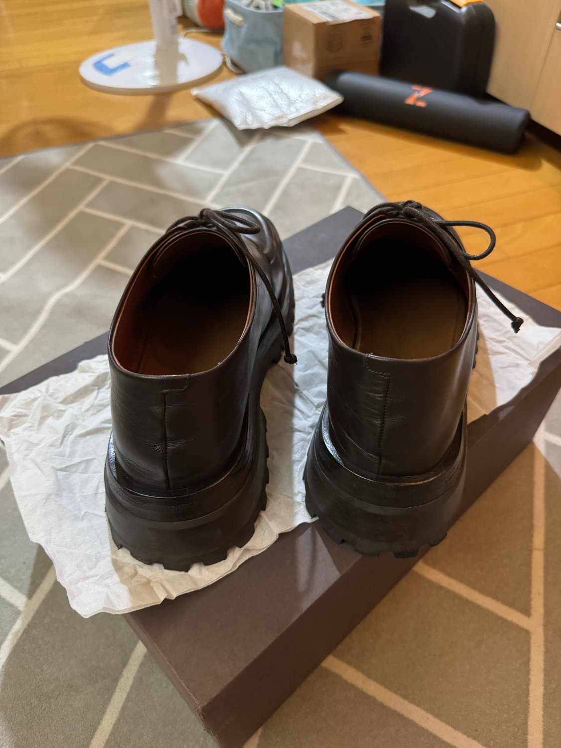 마르셀 브라운 스칼라마토 더비 43 판매합니다 상품이미지4