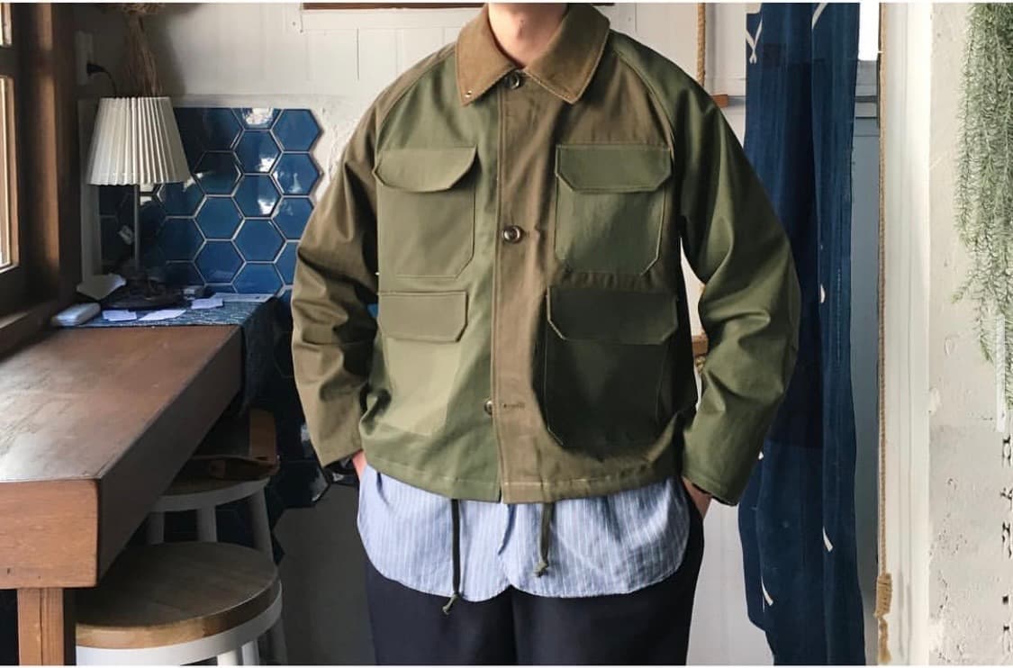 키노트 Crazy pattern short field jacket 상품이미지1