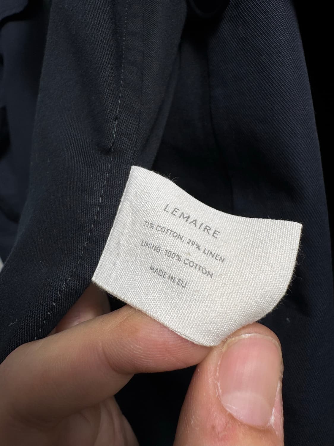 르메르 밀리터리 트렌치 코트 46size 상품이미지7