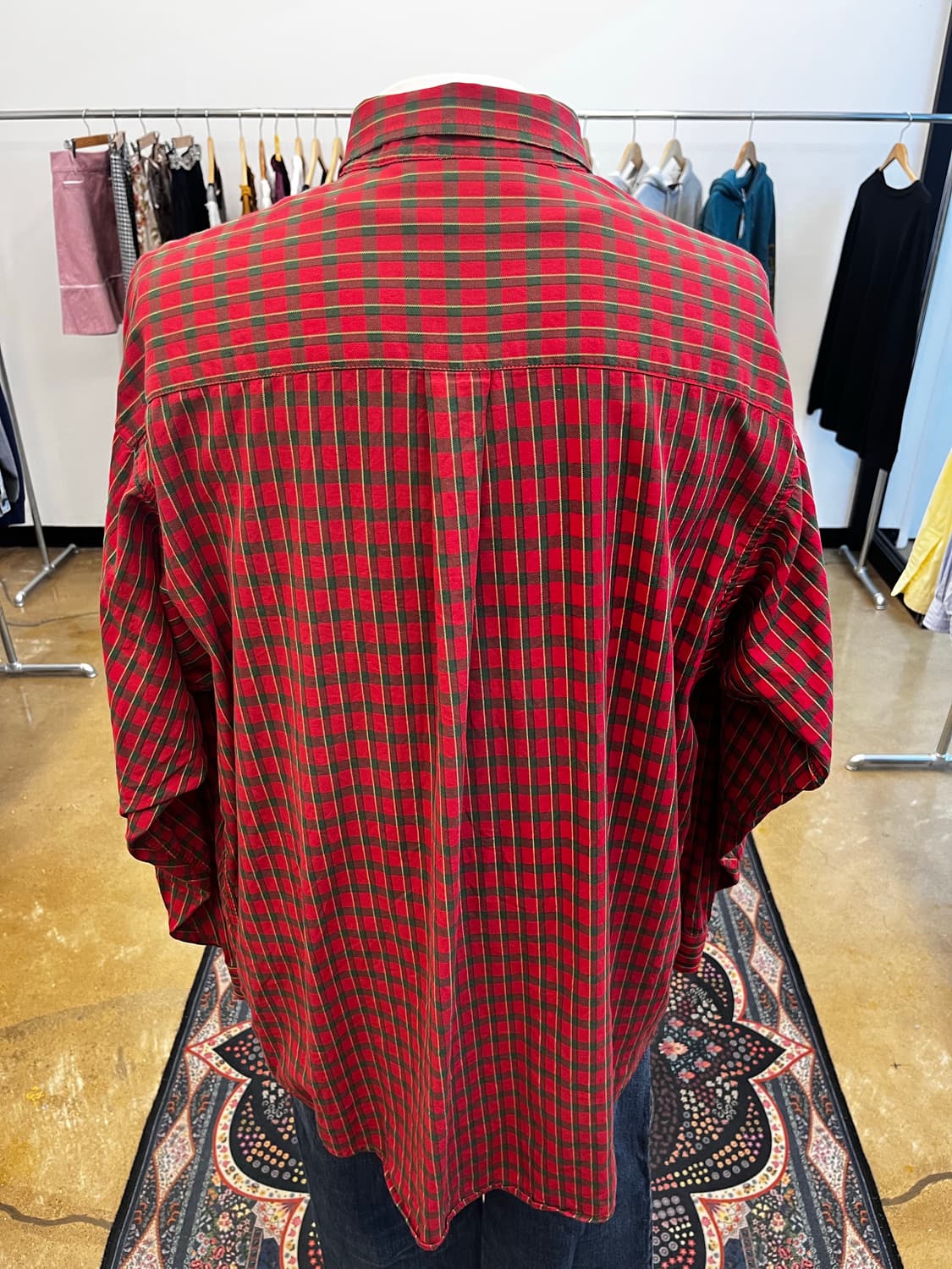 파타고니아 더블 포켓 체크 셔츠 상품이미지5