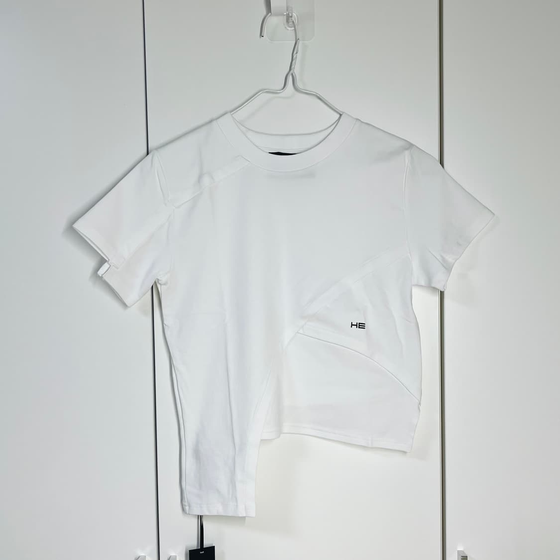 HELIOT EMIL 디컨스트럭트 화이트 티셔츠 XS 새상품 상품이미지4