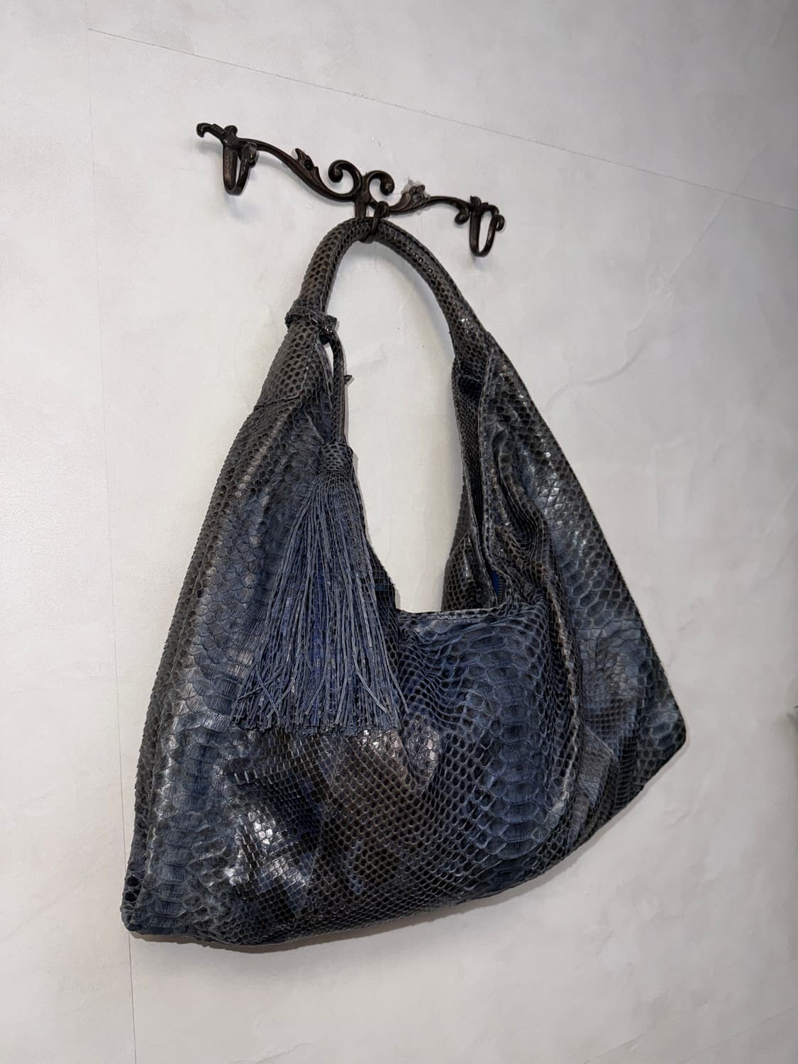 Ash navy python shopper bag 상품이미지2
