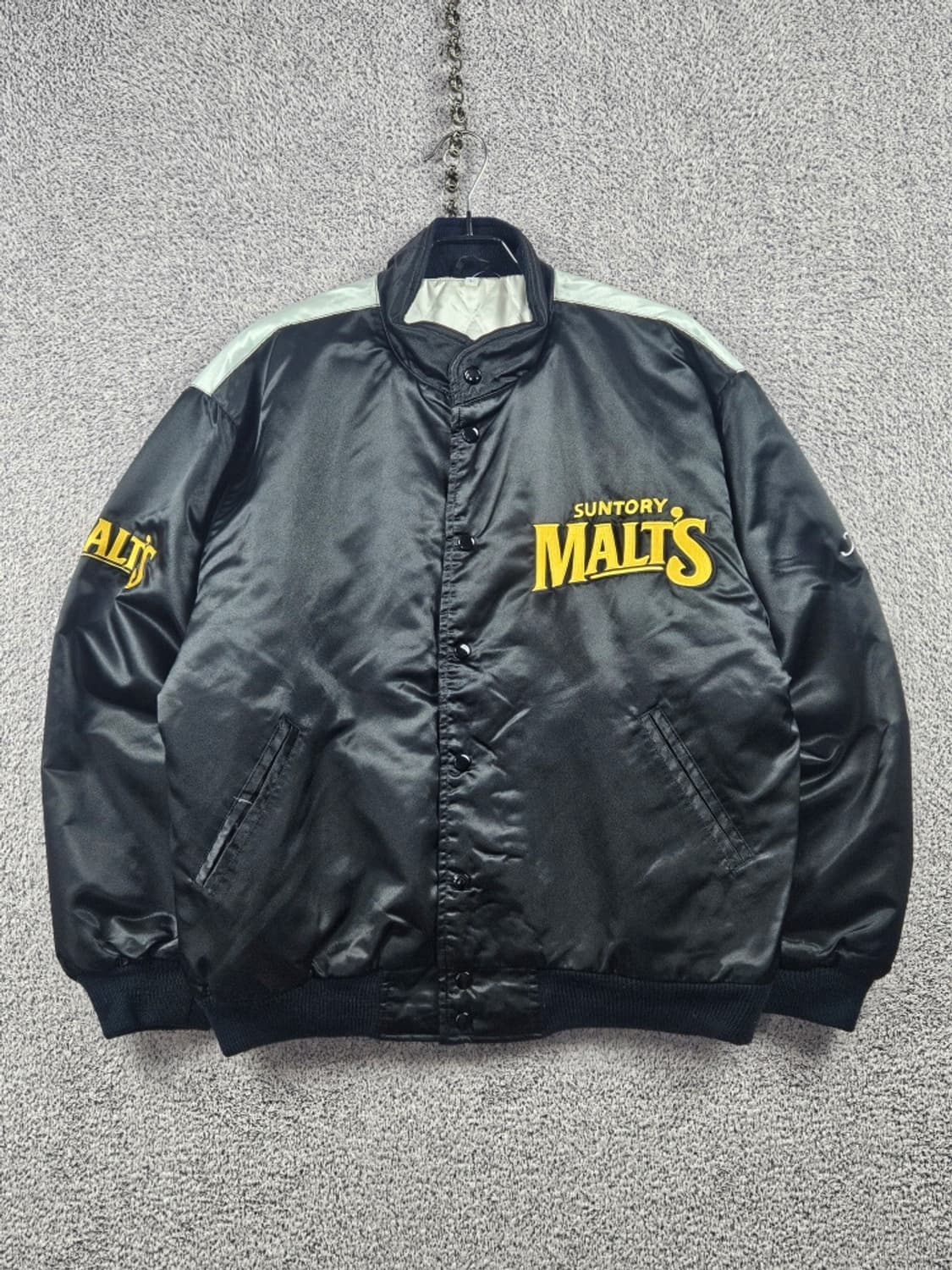 산토리 몰츠비어 베이스볼 팀 새틴 바시티 자켓 ( L ) / 11207 상품이미지2