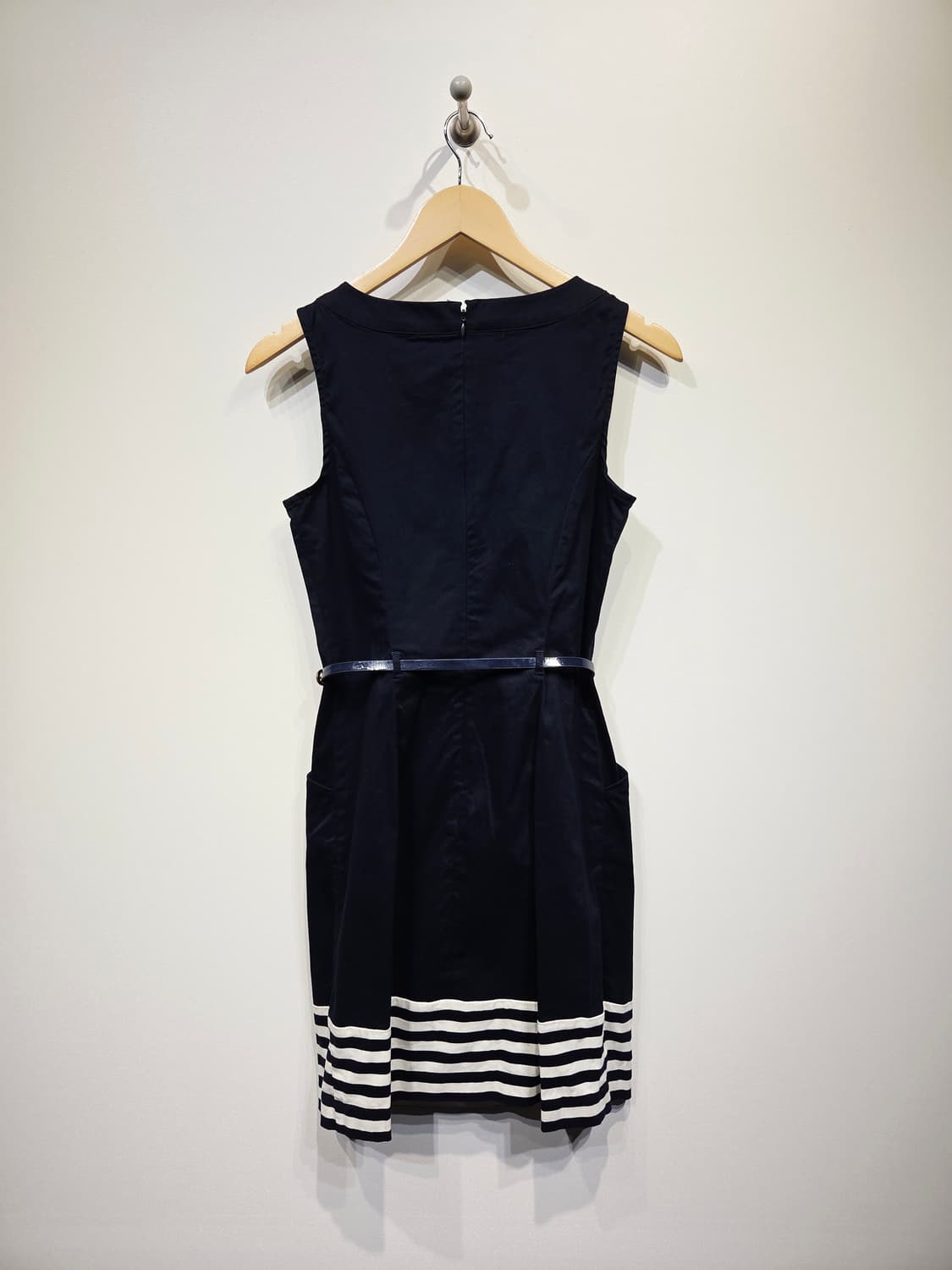 타미힐피거 네이비 민소매 드레스_호칭2 상품이미지6