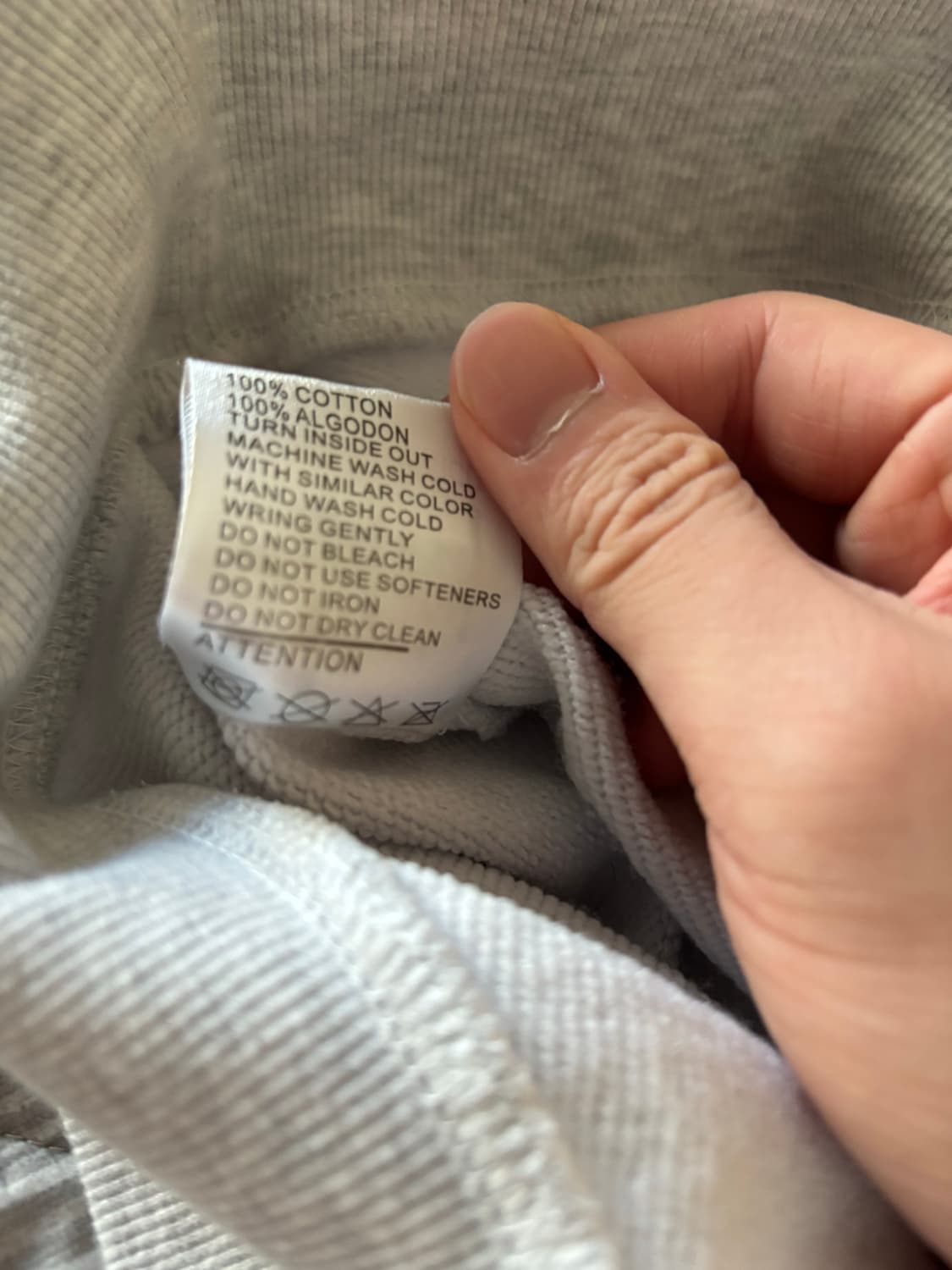 스투시 베이직 스투시 크루넥 애쉬 헤더 L사이즈 상품이미지6