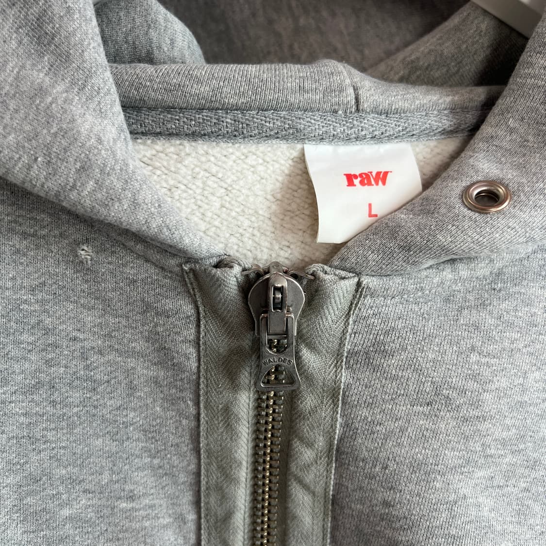 [L]블라인드파일즈 후드집업 그레이 상품이미지2