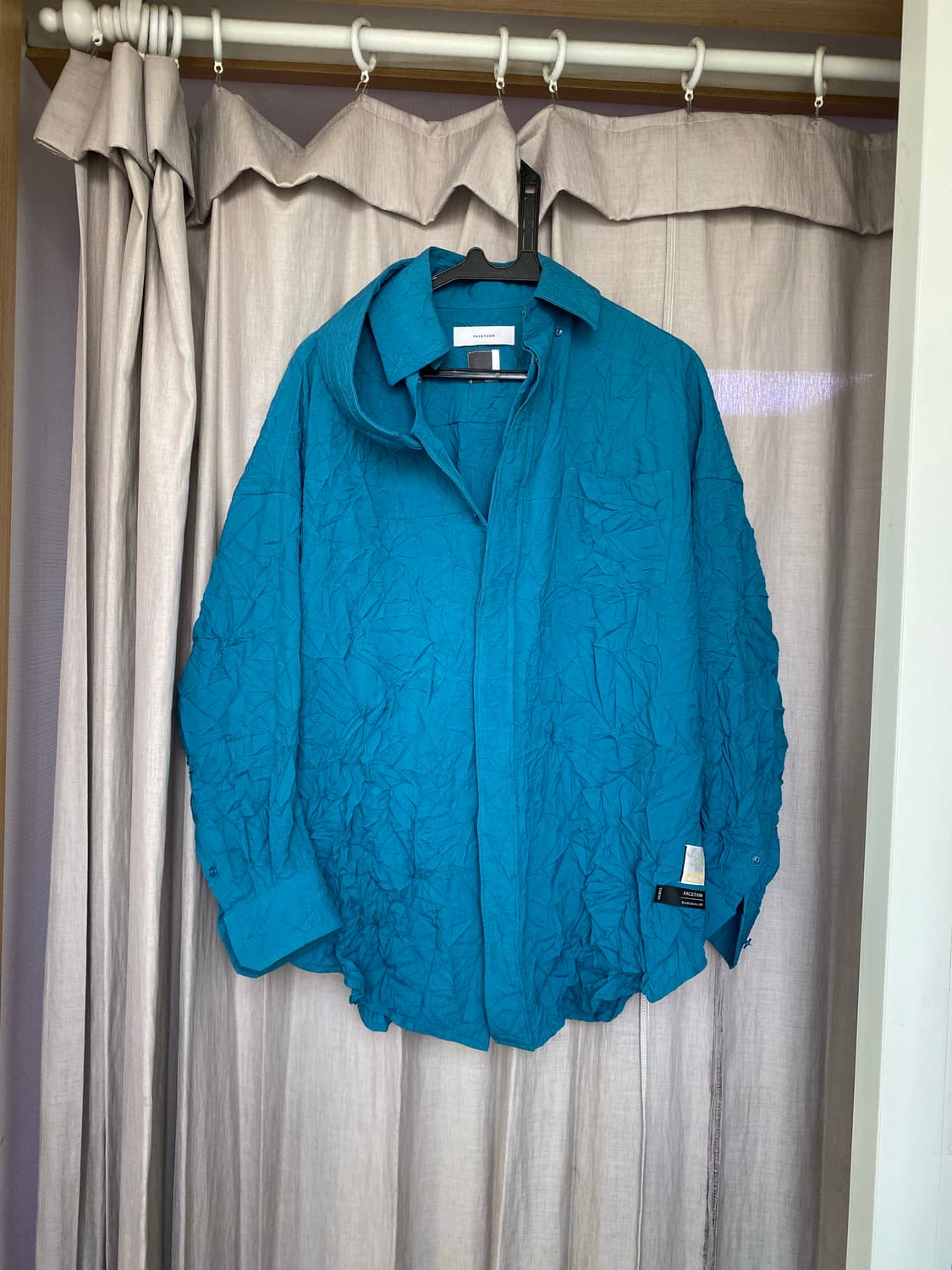 Facetasm crinkled shirt 상품이미지1