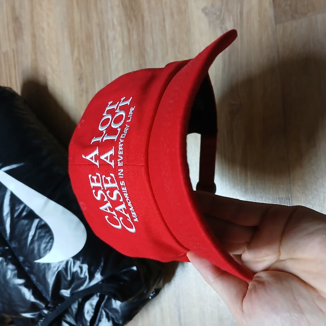 CASE A LOT 케이스어랏 모자 볼캡 레드 상품이미지8