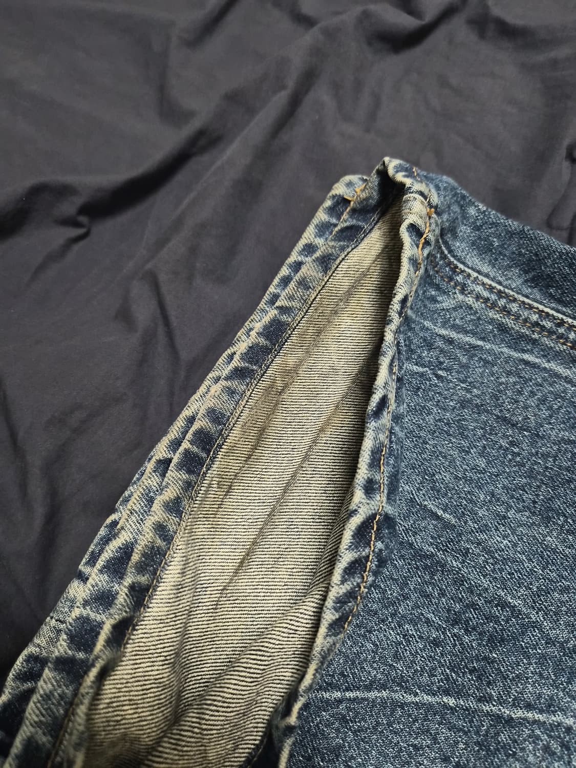 엘무드 맥스와이드 데님 소닉블루 46사이즈 상품이미지9