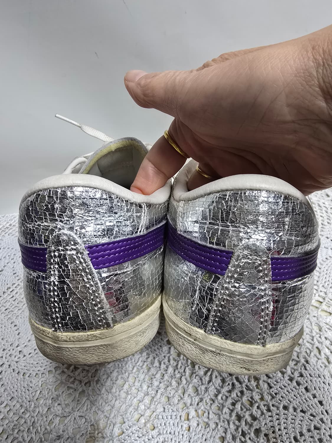 오니츠카 타이거 파브레 실버퍼플 270 상품이미지6