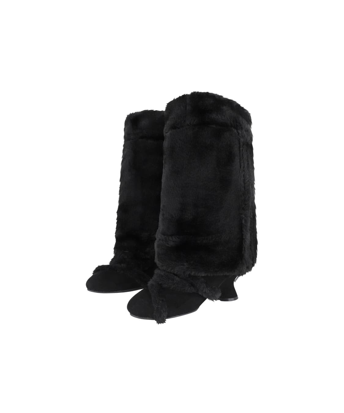 OJOS Asym Shearing Wedge Boot / Black 상품이미지3