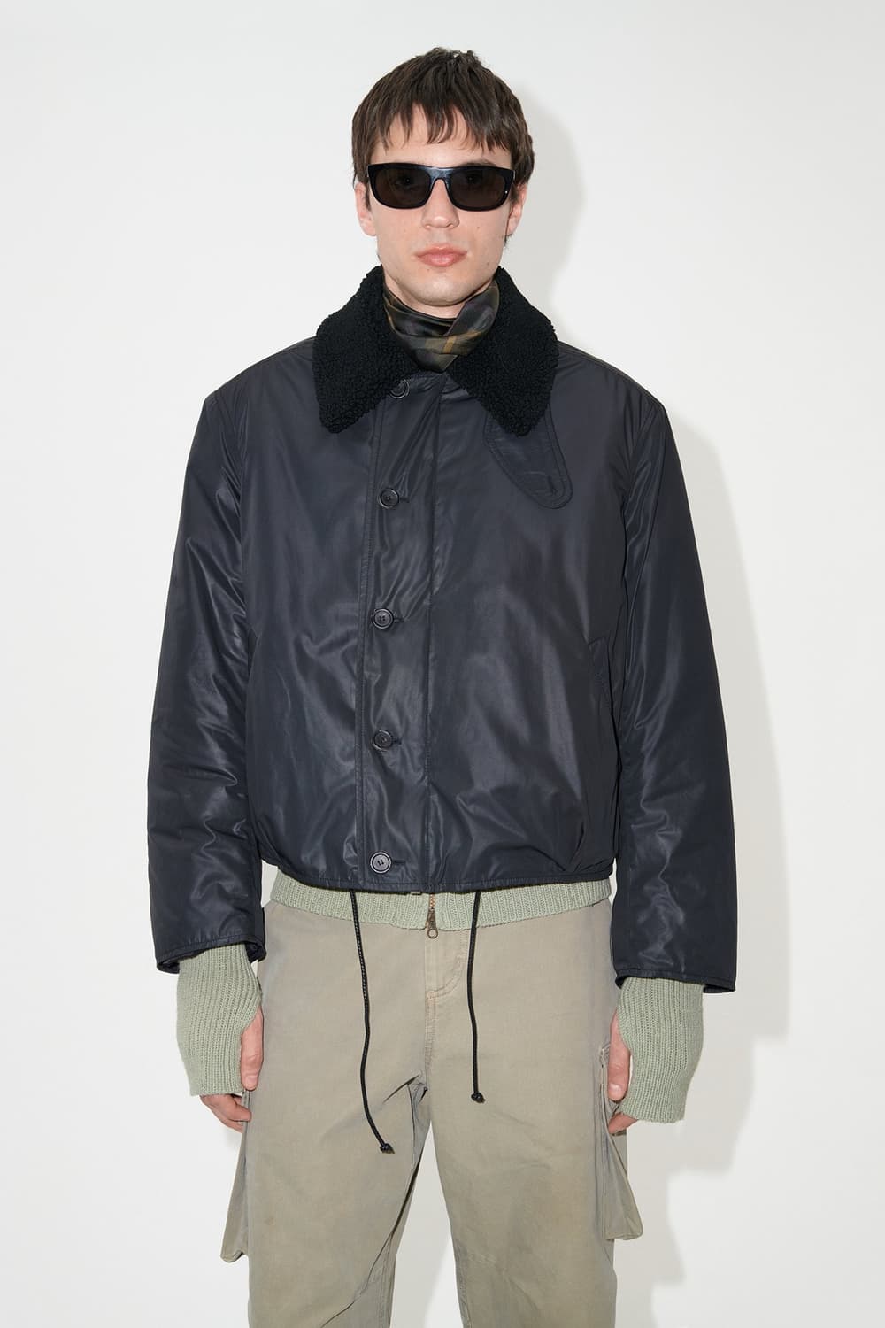 [48] 아워레가시 그리즐리 자켓 블랙 상품이미지1