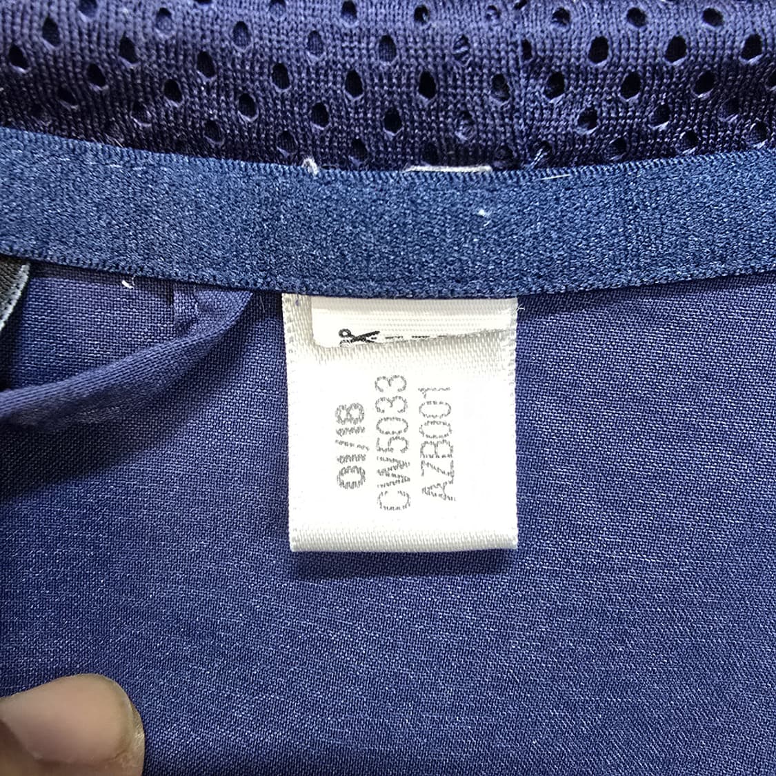 아디다스(adidas) 네이비 경량 후드 바람막이 상품이미지6