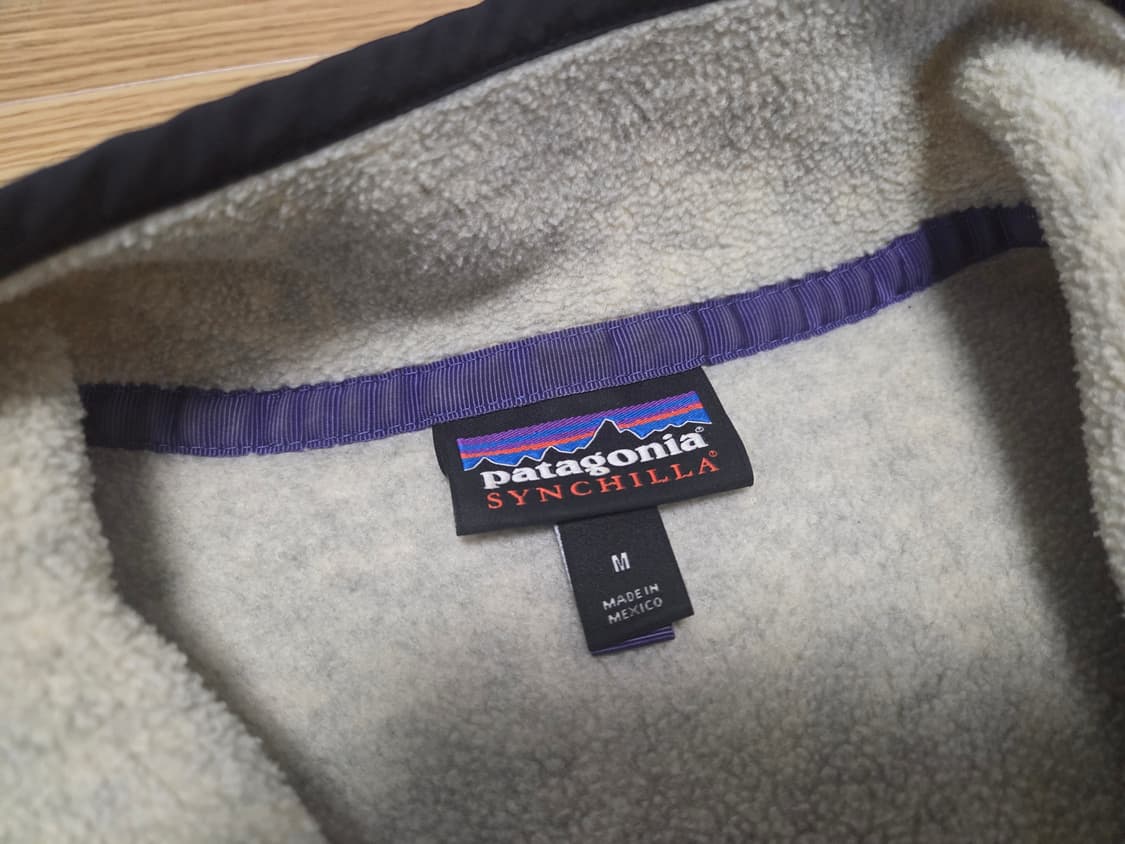 파타고니아 신칠라 풀오버 플리스 집업 오트밀 헤더 상품이미지5