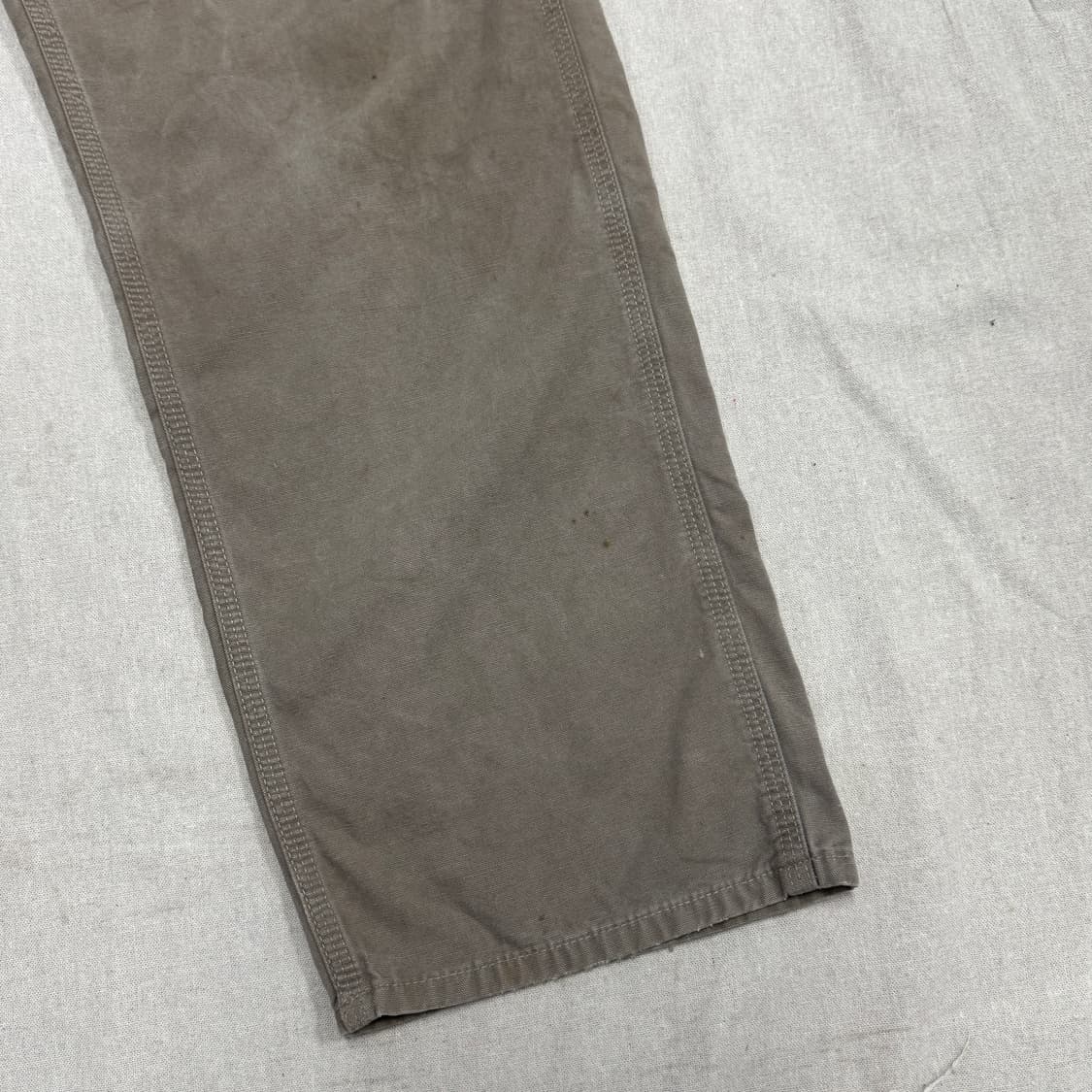 칼하트 빈티지 싱글니 브라운 카펜터 워크팬츠 34 상품이미지3