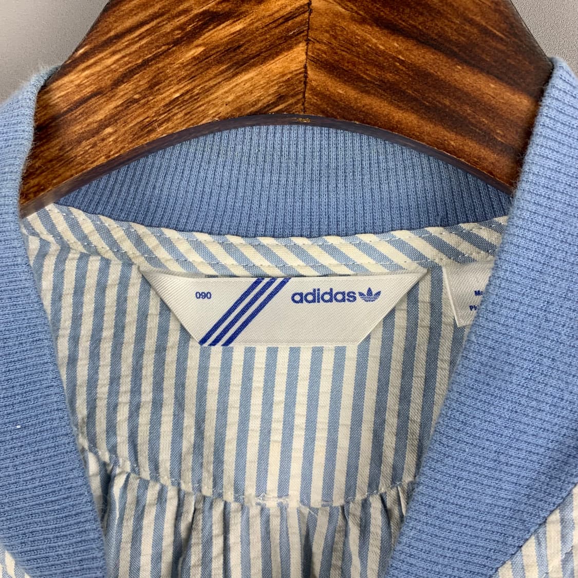 아디다스 스트라이프 블루 집업 자켓 상품이미지6
