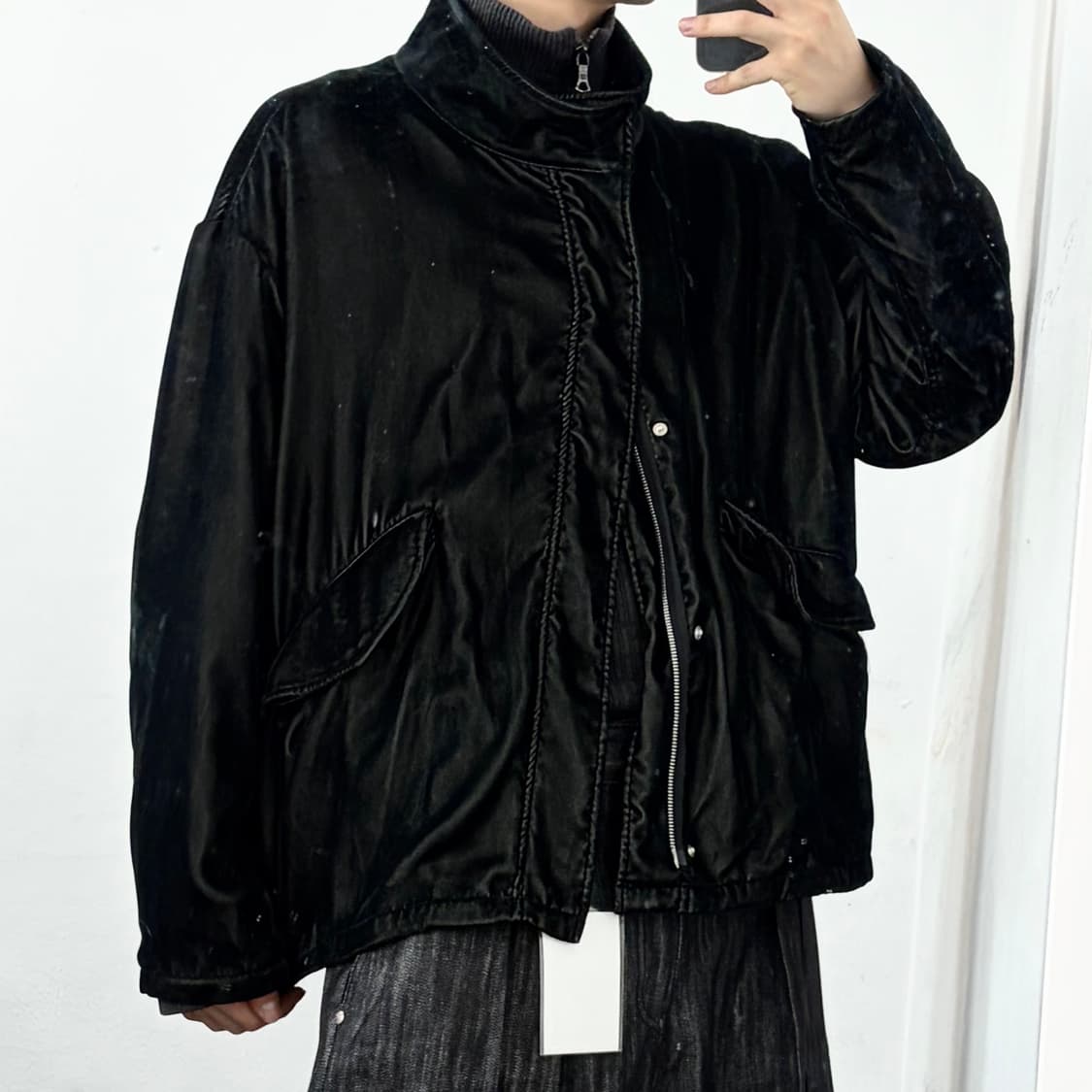 벌스데이수트 투웨이 벨벳 자켓 상품이미지2