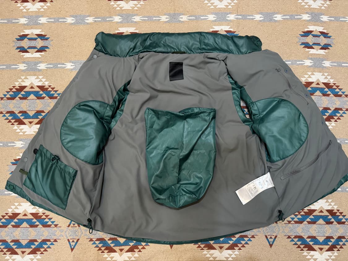 [M][100] 다이와피어39 테크 백패커 다운 베스트 그린  상품이미지4