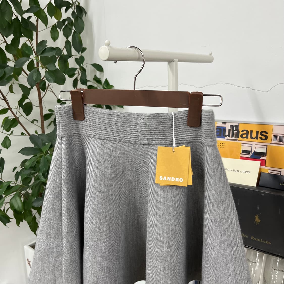 산드로 플레어 미니 스커트 새상품 36 상품이미지2