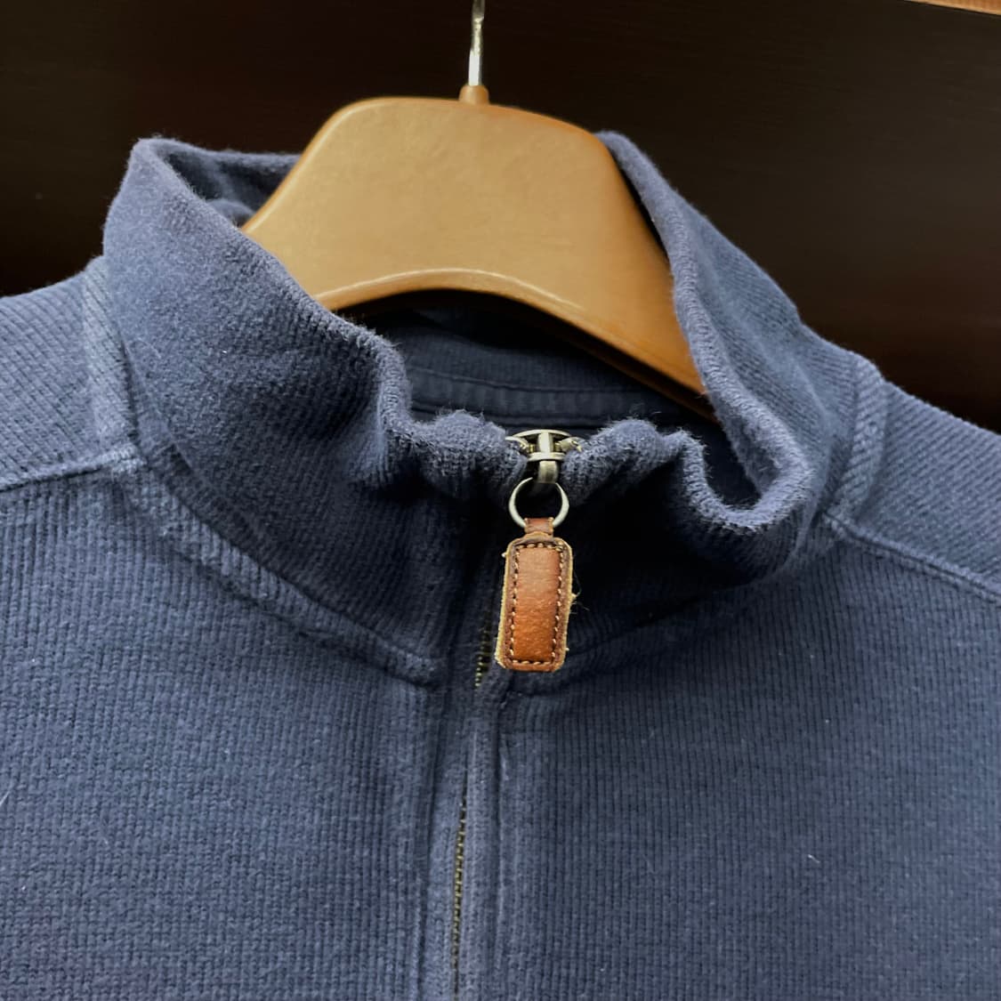 90s 폴로 랄프로렌 하프 집업 코튼 니트 스웨터 상품이미지5