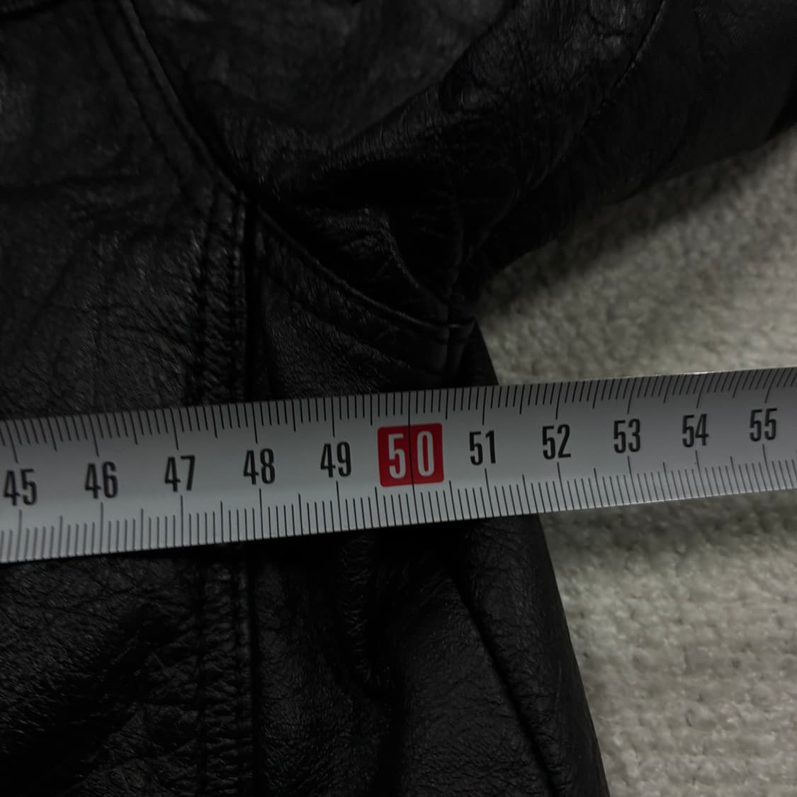 Galecci 가죽 자켓 블랙 L 상품이미지4