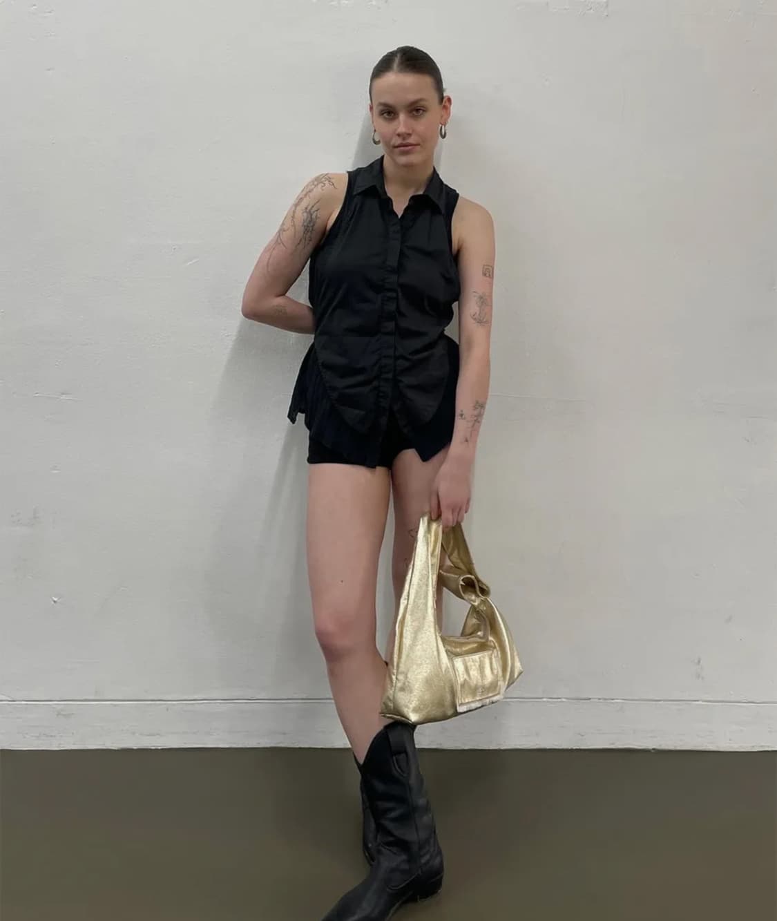 히에타 티나백 골드 Tanny Keyring 포함 상품이미지3