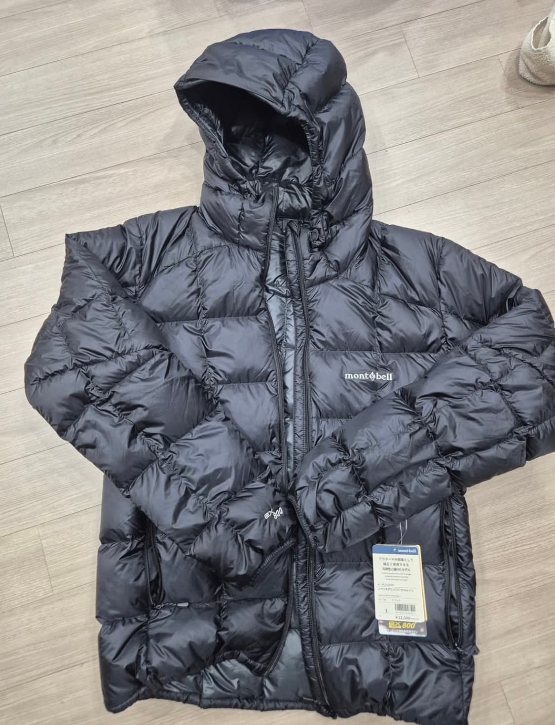 몽벨 슈페리어 다운자켓 블랙L 상품이미지1