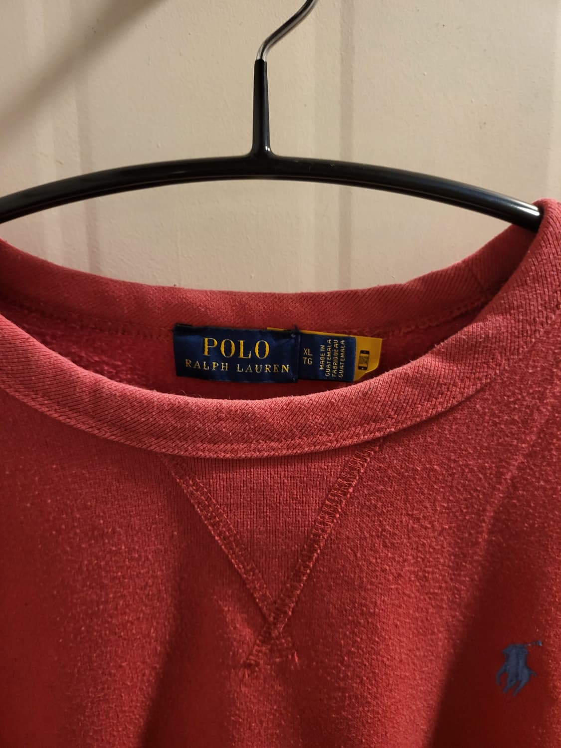 폴로 랄프로렌 코랄 기모 맨투맨 상품이미지4