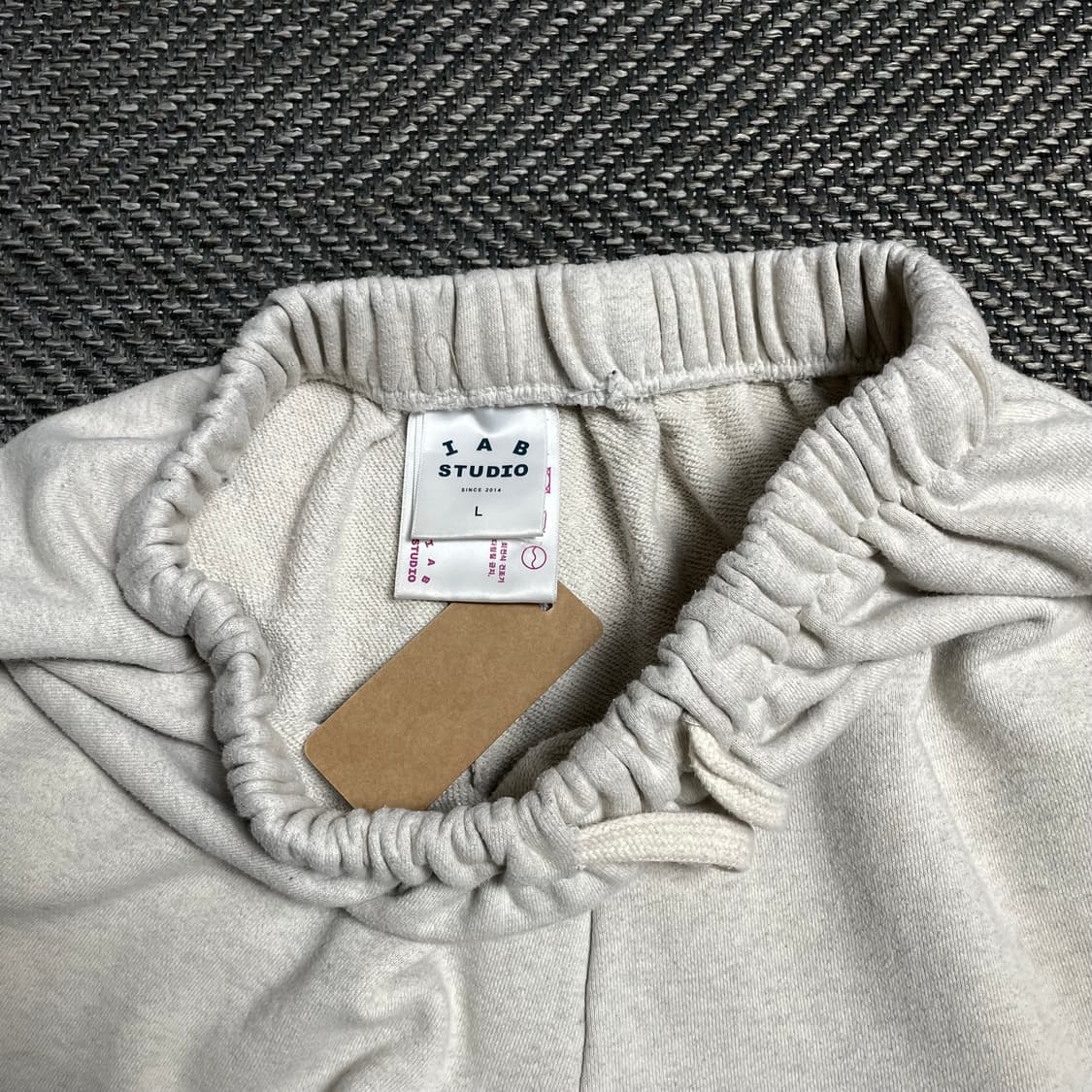 아이앱스튜디오 우먼스 스웻 트레이닝 조거팬츠 오트밀o 5196 상품이미지4