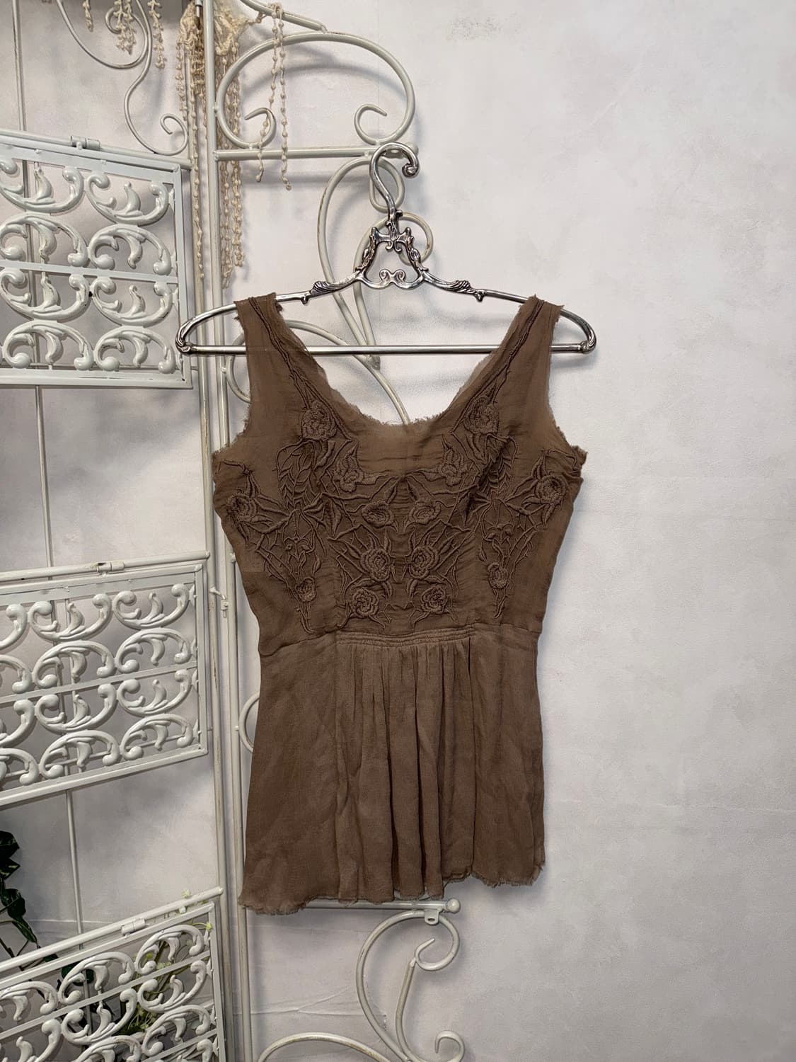 Ermanno Scervino floral silk sleeveless 상품이미지4