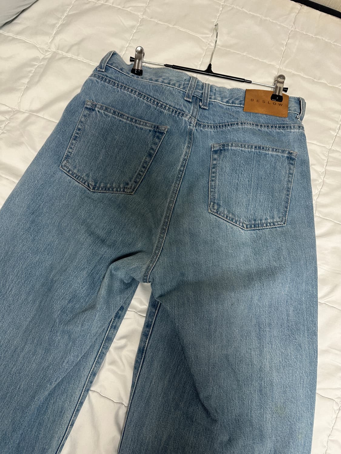 비슬로우 콘밀 딥원턱 데님 30 상품이미지3