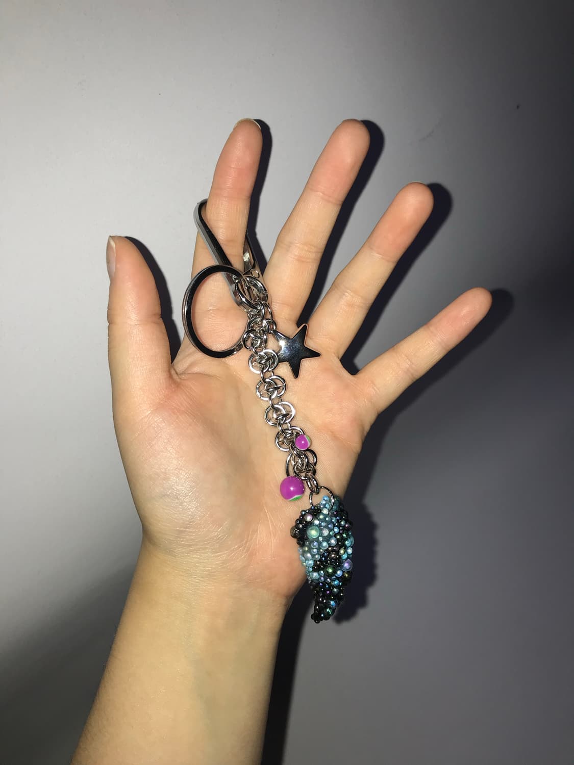 cat claw nail tip keyring🦎 상품이미지1