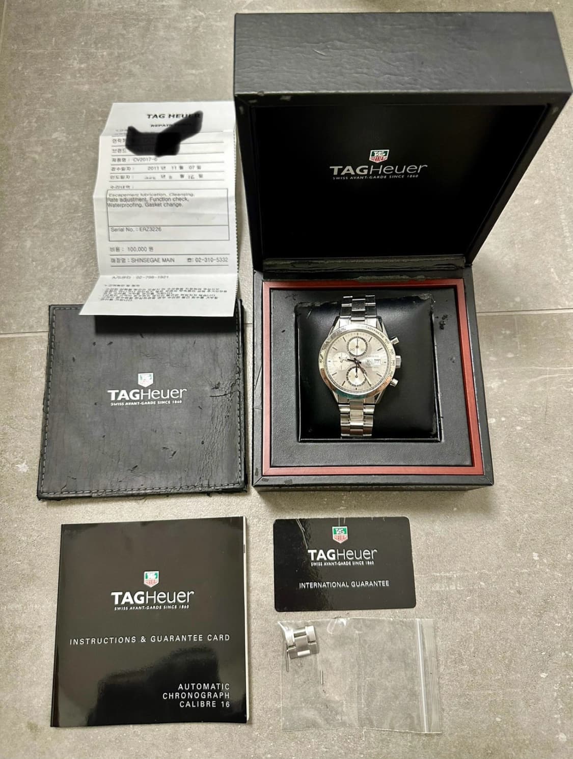 태그호이어 까레라 칼리버 16 (CV2017) 상품이미지3