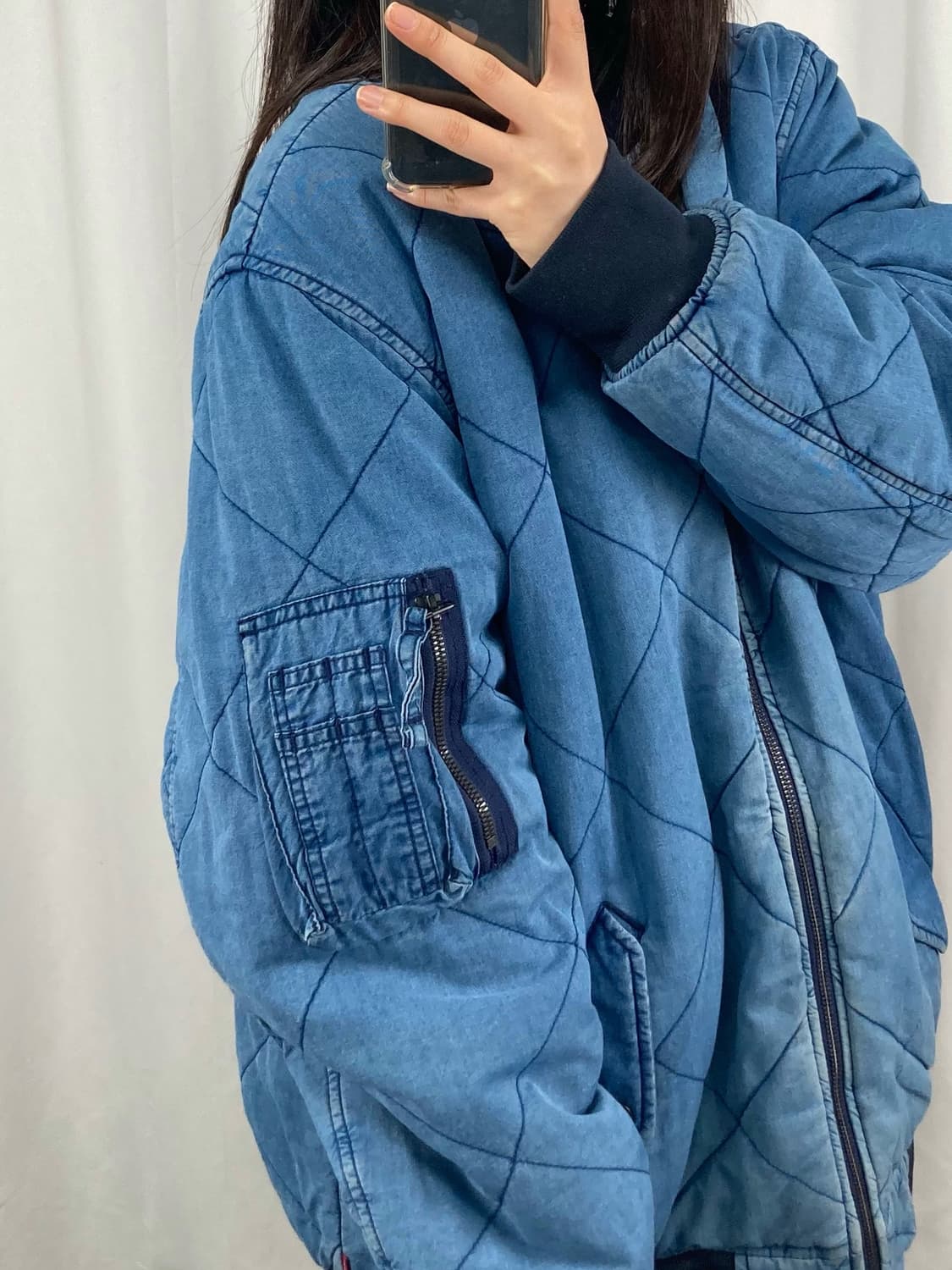 리바이스 리버시블 플리스 퀼팅 자켓 상품이미지4