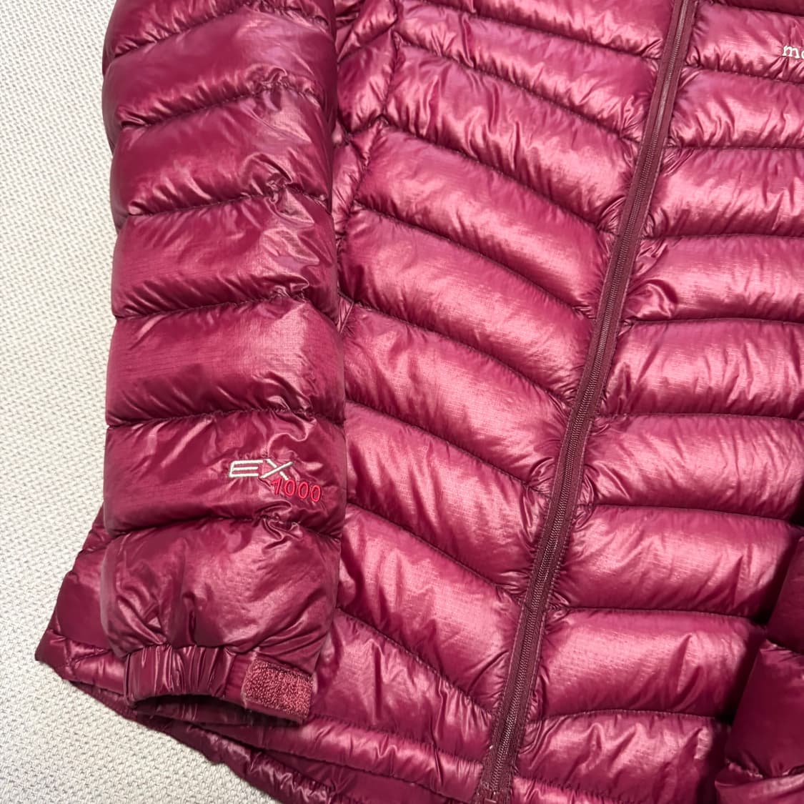 몽벨 EX1000 경량 패딩 자켓 상품이미지2