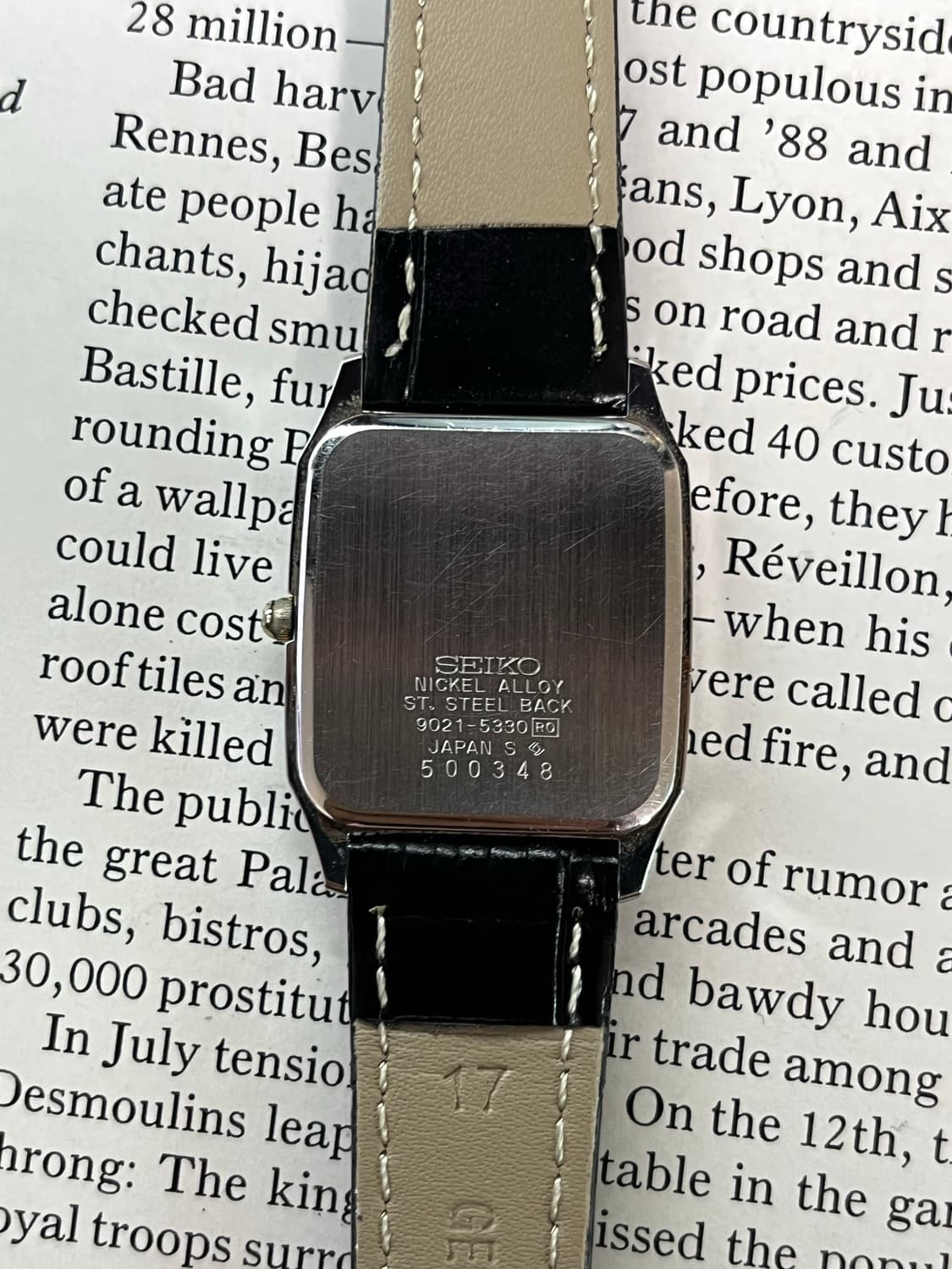 Vintage Seiko Quartz Chariot Tank Watch 상품이미지6