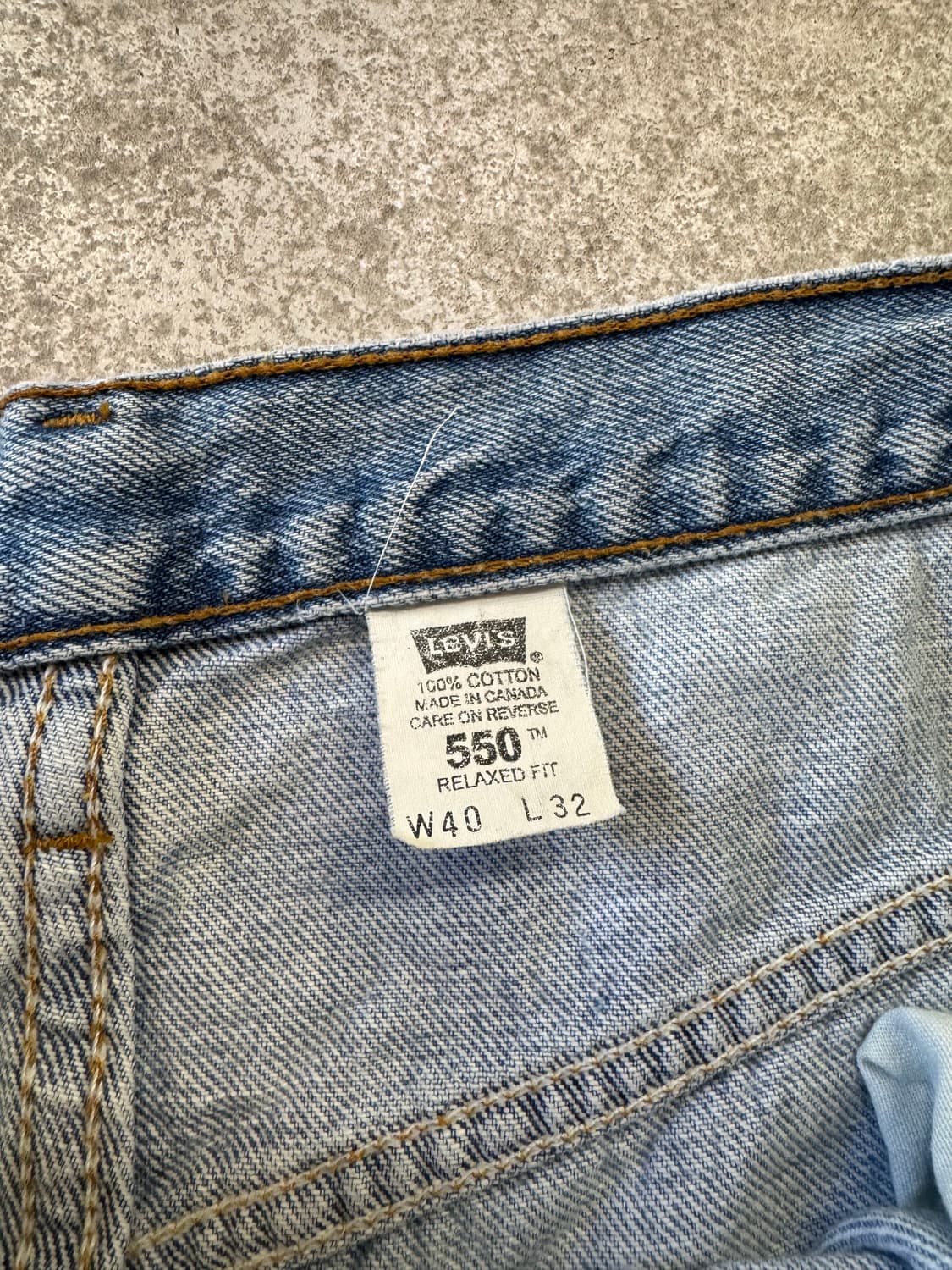 90s 리바이스550 made in canada 상품이미지3