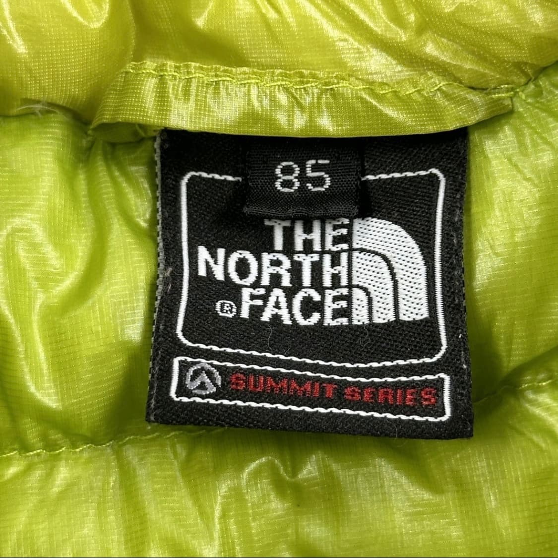 노스페이스 써밋시리즈 여성 경량패딩 형광그린 상품이미지2