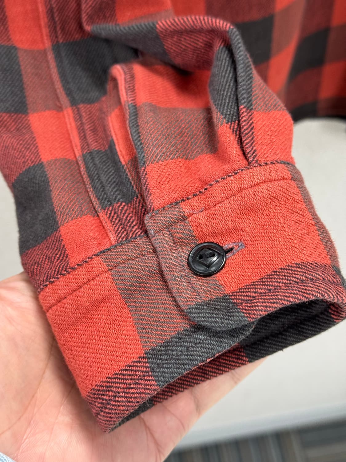 더블알엘 플래드 트윌 워크셔츠 / L 상품이미지3